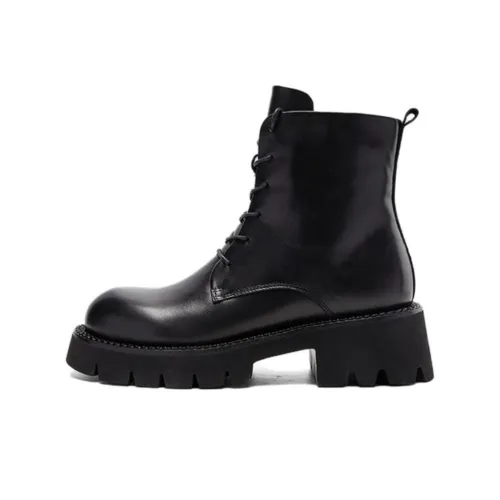 NINE WEST Короткий Мартин Ботинок 5,5 см Женский Черный