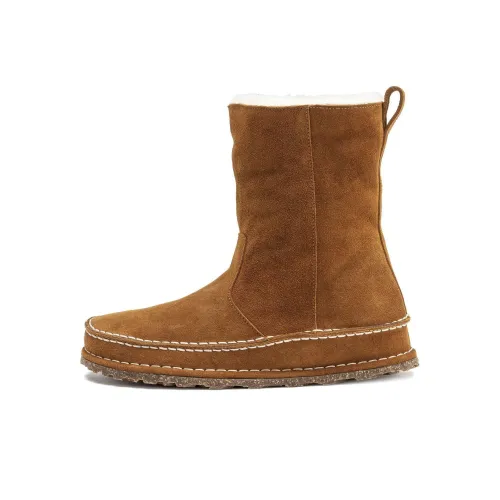 Birkenstock Термические Короткие Снежные Ботинки Унисекс Коричневый Стандартный