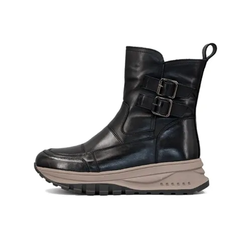 ZSBELLA Термический Устойчивый к истиранию Увеличивающий высоту Crew Сноубутсы Женские