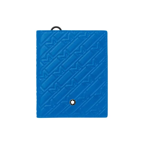 MONTBLANC M_Gram 4810 Кошелек из коровьей кожи Унисекс Синий