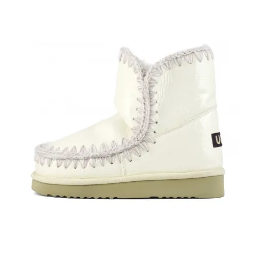 MOU Eskimo 18 Покрытие Короткий Модный Ботильоны Женские Белые