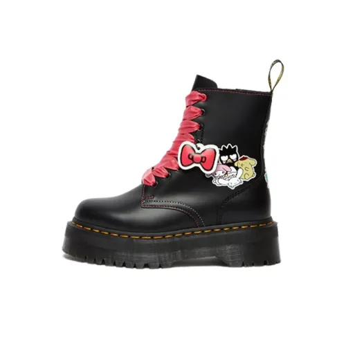 Dr.Martens Короткий MID Голень Мартин Ботинок Женские Черный
