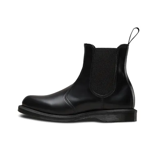 Dr.Martens Мода Универсальный Короткий Челси Женские Черный