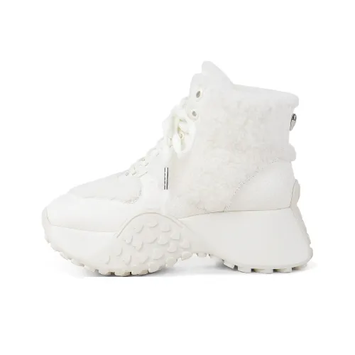 Hoov Короткие Сноубутсы 6 см Женские Облачный Белый