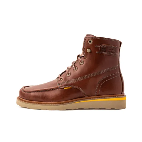 CAT Jackson Moc Термический Устойчивый к истиранию Увеличение Высоты Стелька для Носков Мужской Коричневый