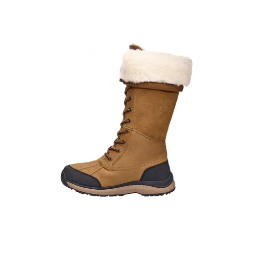 UGG Adirondack 3 Женские высокие сапоги до колена цвет каштановый