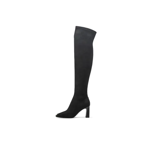 Coup de Foudre Over The Knee Boots 8 см Женские Черные