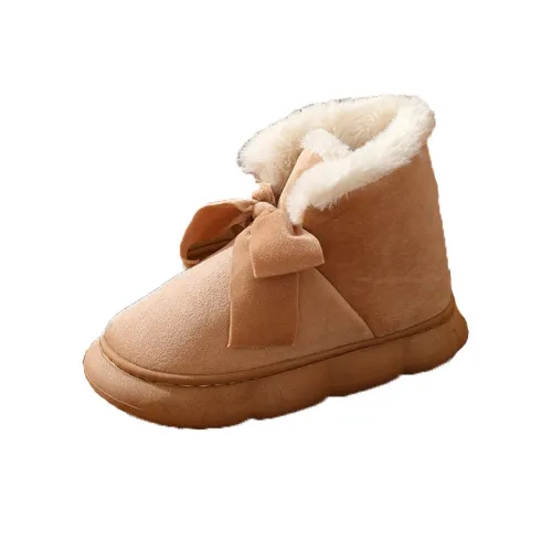 Peach Print Термостойкий Slip-Resistant Короткие MID Ботинки для снега Унисекс