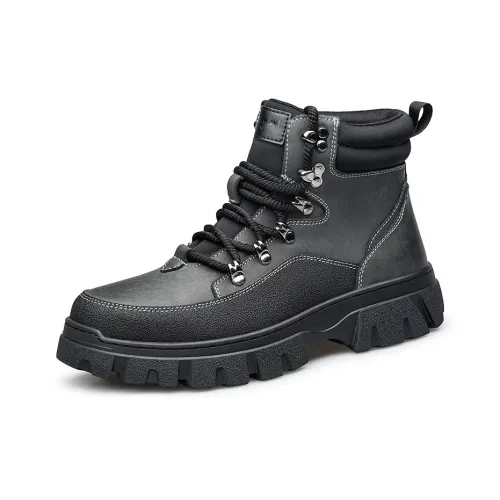 Bull Thunder Crew Martin Boot Мужской Черный