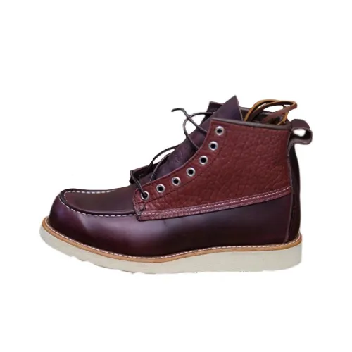 Red Wing ботинки, мужские, красные, коричневые
