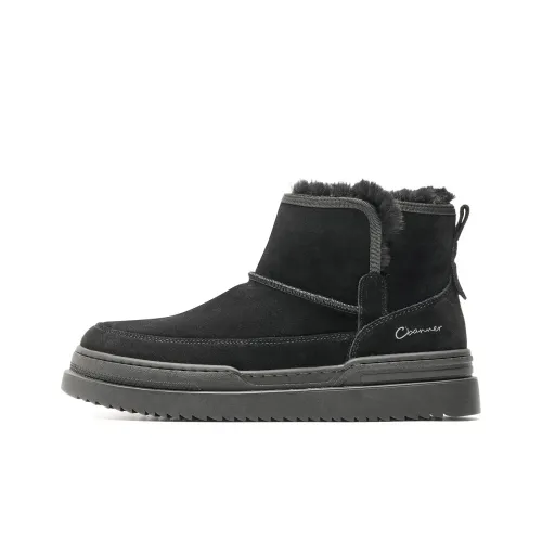 C°BANNER Короткий сноубутс мужской черный