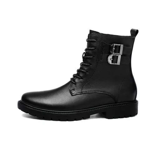 DILIKAN Короткий ботинок Martin 3,5 см мужской черный