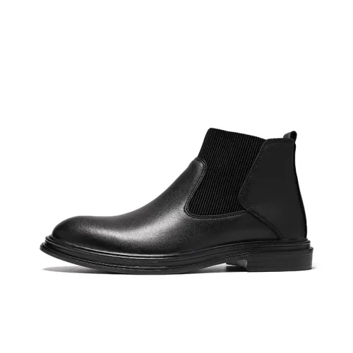 LUOMAIKE Короткий Челси 3 см Мужской Черный