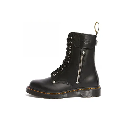Schott N.Y.C. x Dr.Martens 1490 Crew Мартин Ботин Мужской Черный