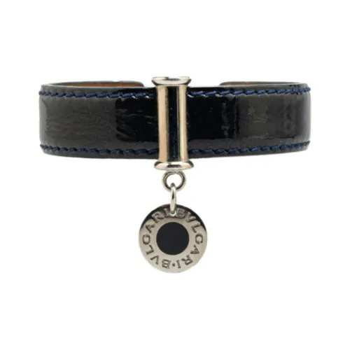 BVLGARI Аксессуары для гаджетов с покрытием из палладия телячья кожа ремешки женские черный