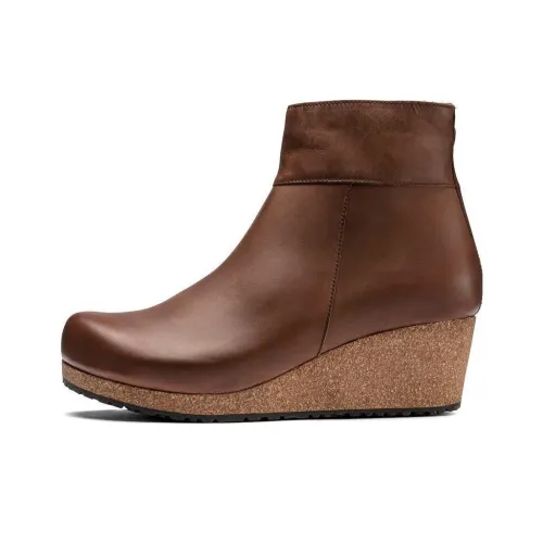 Ботильоны Birkenstock Женские Светло-Коричневые Узкие