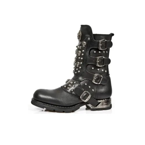 NEW ROCK Ботильоны Мужские Черные