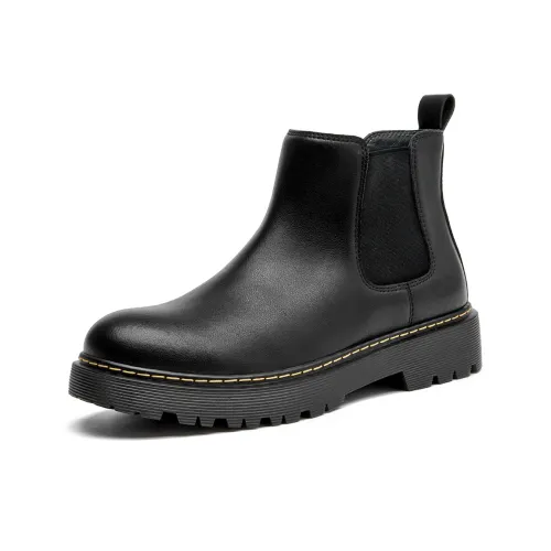 AOKANG Короткий Челси Мужской Черный