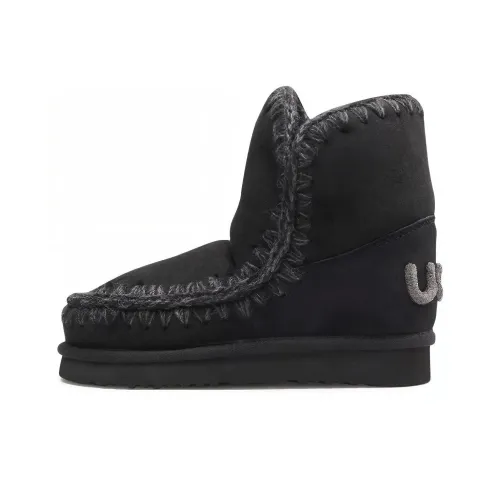 MOU Короткие Сноубутсы Женские Черные