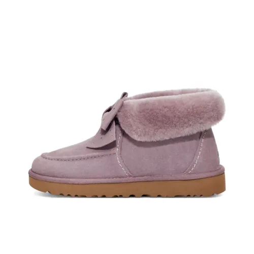 UGG Kyrina Теплоизоляционное покрытие ботинки для снега женские розово-фиолетовые длина до щиколотки