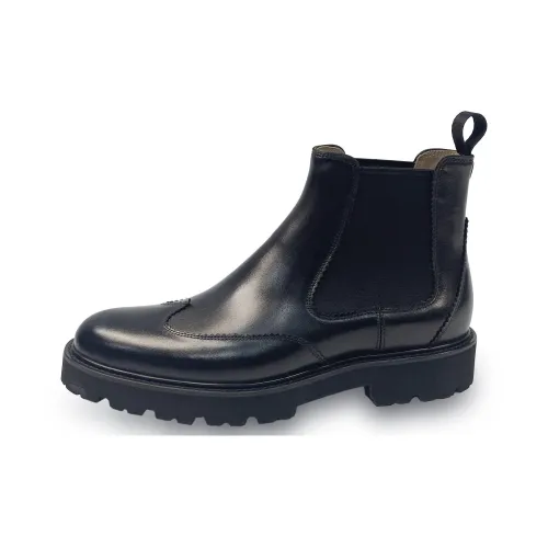 ANTONIO BAREZZI Короткий Челси Мужской Черный