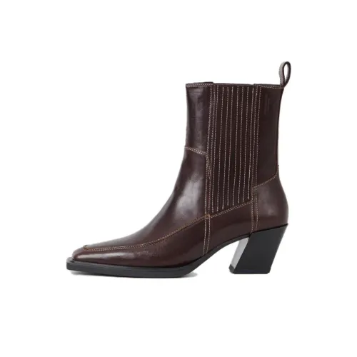 VAGABOND SHOEMAKERS Ботильоны Красно-коричневый Женские