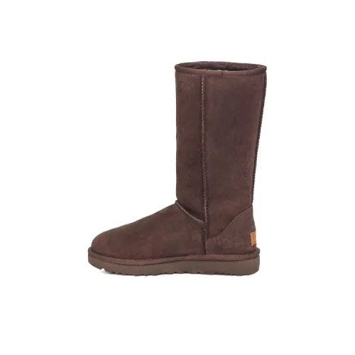 UGG CLASSIC TALL II Термический Износостойкий Противоскользящий Высокий Снегокостюм Женские Кофейный