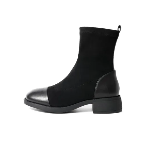 Senda Ботильоны 5 см Женские Черные