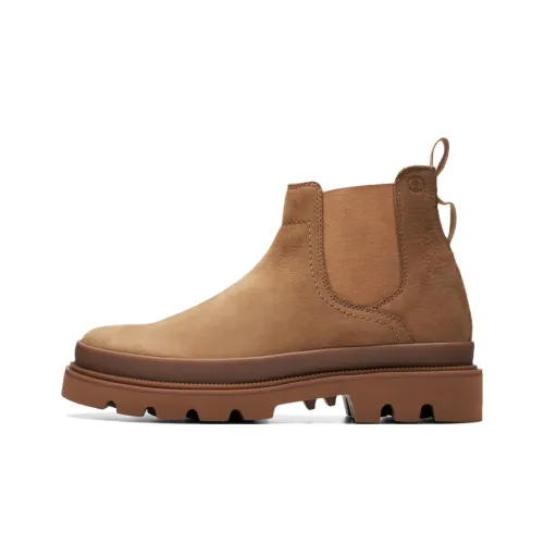 Clarks Lite Cool Collection Short Chelsea Men's Earth Yellow