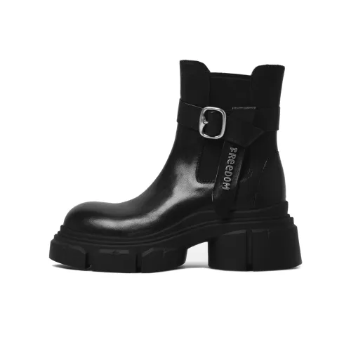 CAMEIDO Короткий Челси Женские Черный