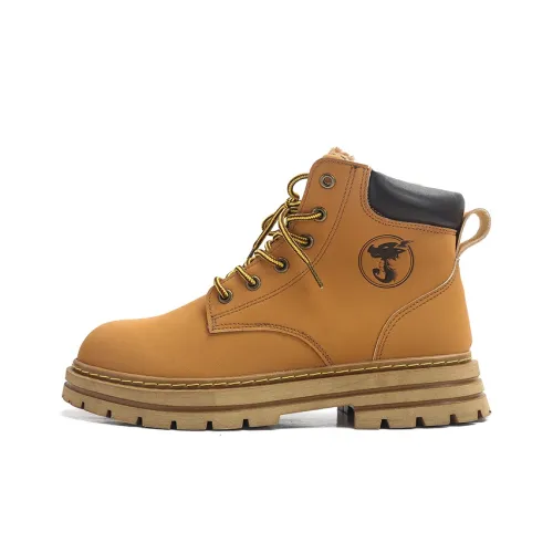 Jifffly Crew Martin Boot Unisex Camel