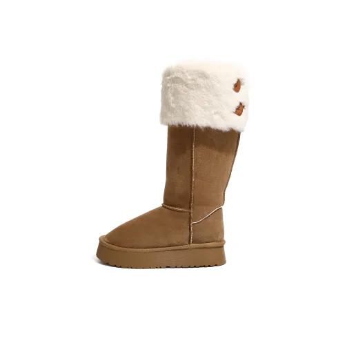 Moon Veil Колено Высокие Сноубутсы Женские Хаки