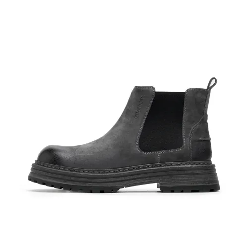 C°BANNER Ankle Длина Челси Мужской Черный