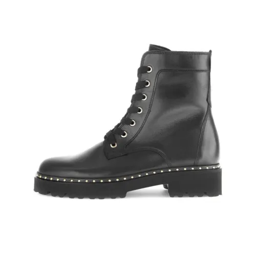 Gabor Мода Короткий Мартин Ботинок Женские Черный