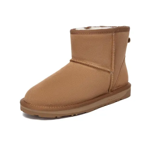 EVERAU Короткие Сноубутсы Женские Каштановые