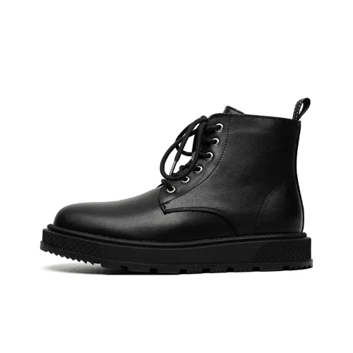 GZZ Ботильоны Мужские Черные