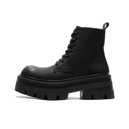 Chi Wolf Короткий Мартин Boot Унисекс Матовый Черный