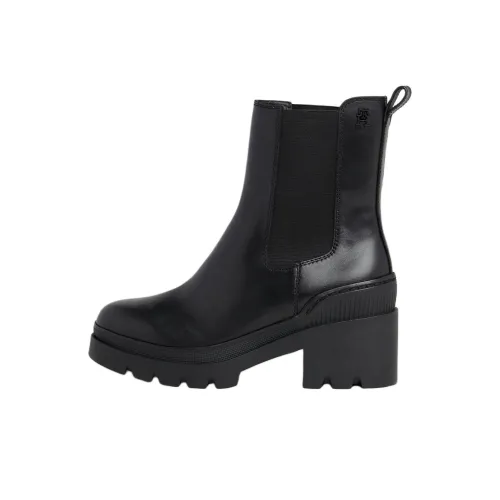 Tommy Hilfiger Короткий Челси Женские Черный