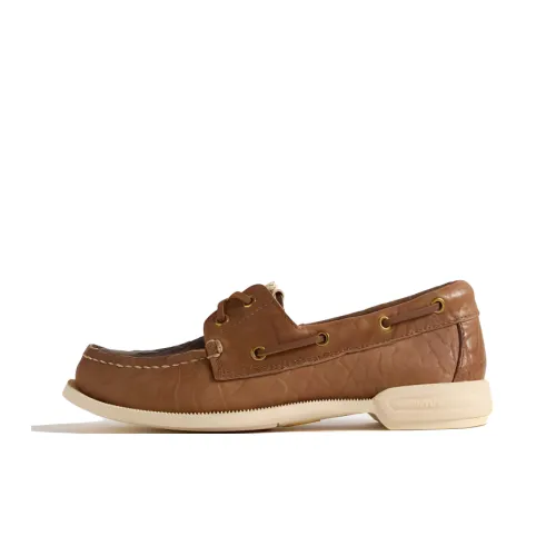 Visvim Мужские повседневные туфли Low Top Коричневый Мужской