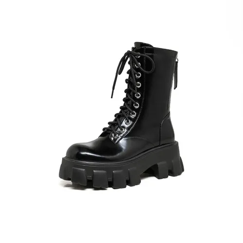 Rongcheng Shoe King Короткий MID Голень Martin Boot Женские