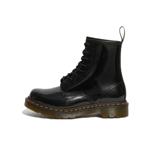 Dr.Martens 1460 Короткий Мартин Ботинок Женские Черный