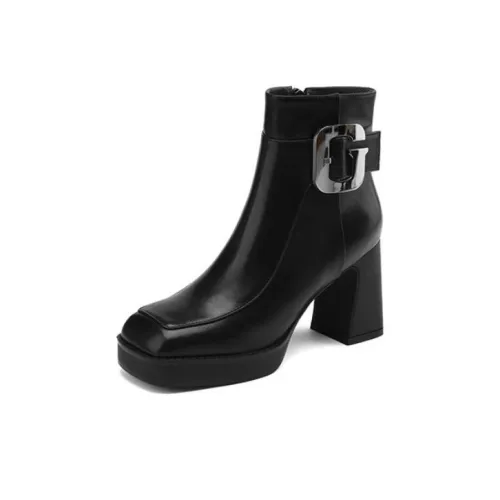 F·LOVES·f Ботильоны 7,5 см Женские Черные