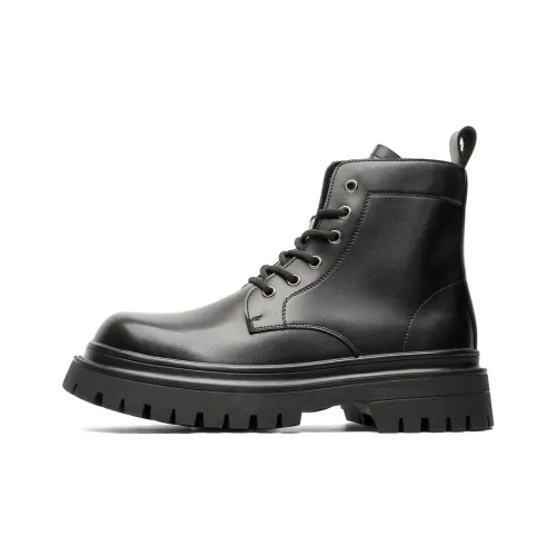 V05 Короткий Мартин Ботин Мужской Черный