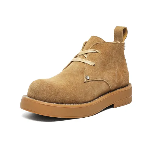 V ZERO FIVE Короткий Мартин Ботин Мужской Желтый