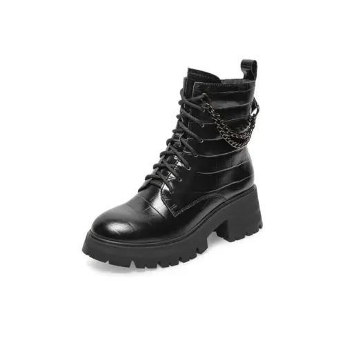 BATA Martin Boot 6 см Женские Черный