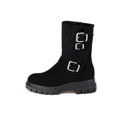 AGL Ботильоны Черные Женские