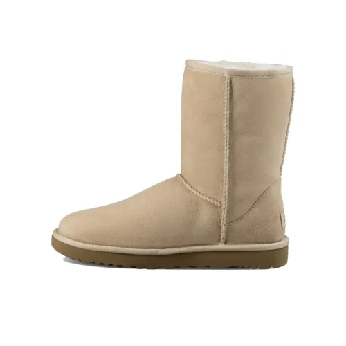 UGG CLASSIC SHORT Термический Crew Сноубутсы Женские Песочный