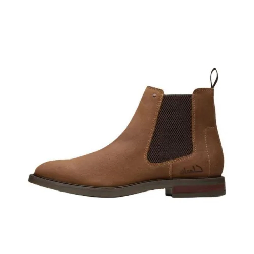 Clarks Chelsea Light Brown Men's
