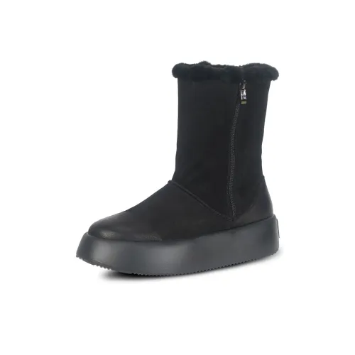 Thai Points Термический Устойчивый к Износу Нижние Концы Устойчивые Crew Сноубутсы Мужской Черный