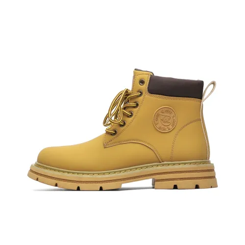 Feiyue Short Martin Boot Мужской Earth Желтый Коричневый